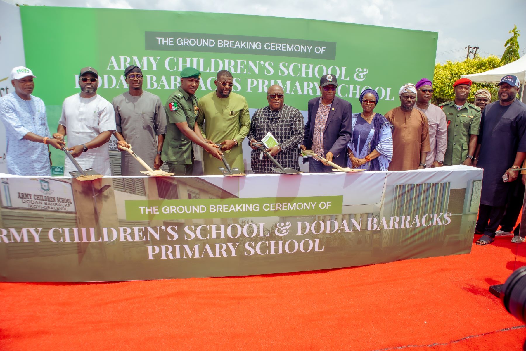 Atanda-Lawal flags off reconstruction of Obalende army children’s schools